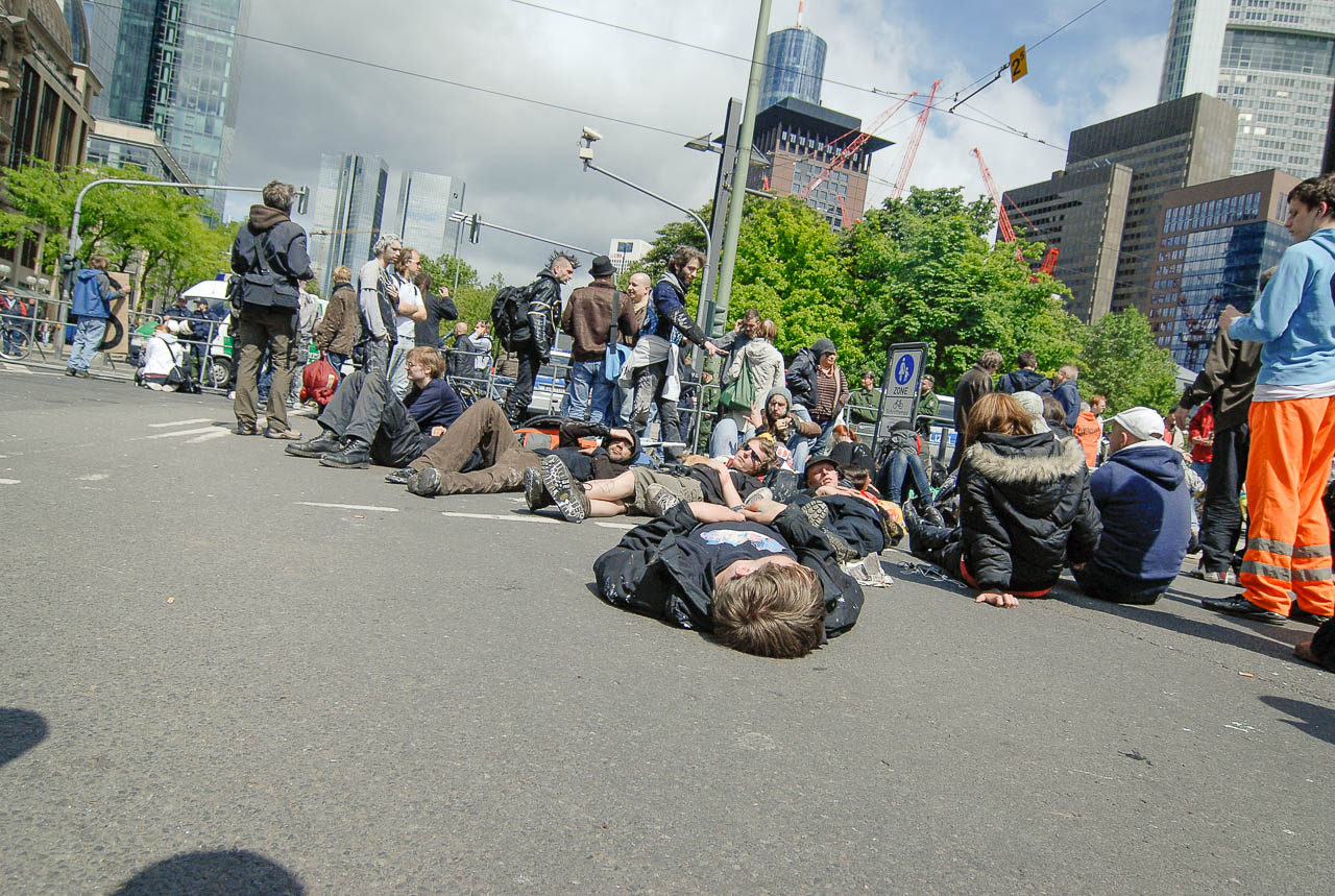 Fotoreportage, Occupy, Frankfurt 2012