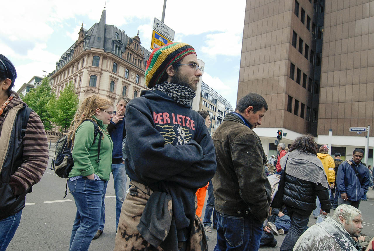 Fotoreportage, Occupy, Frankfurt 2012
