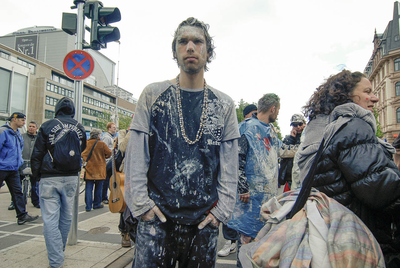 Fotoreportage, Occupy, Frankfurt 2012