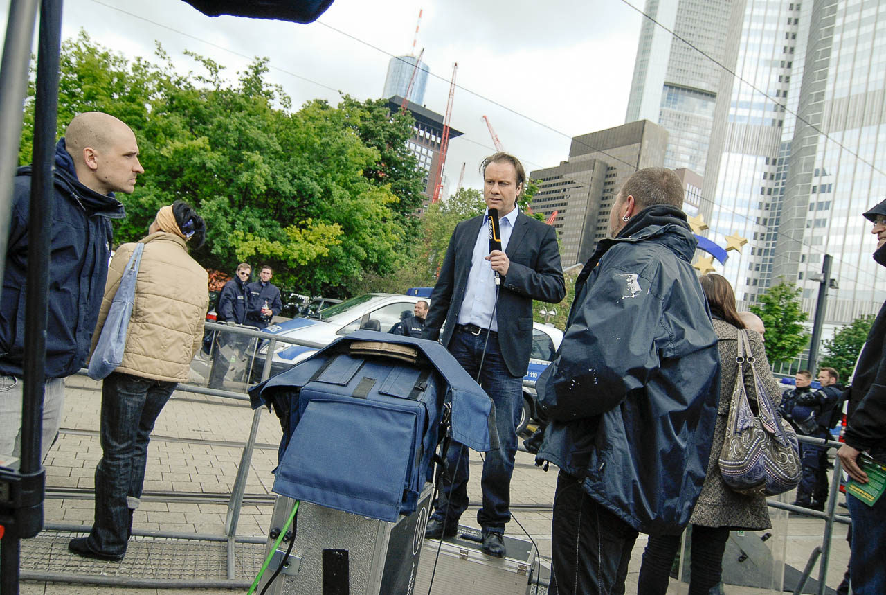 Fotoreportage, Occupy, Frankfurt 2012