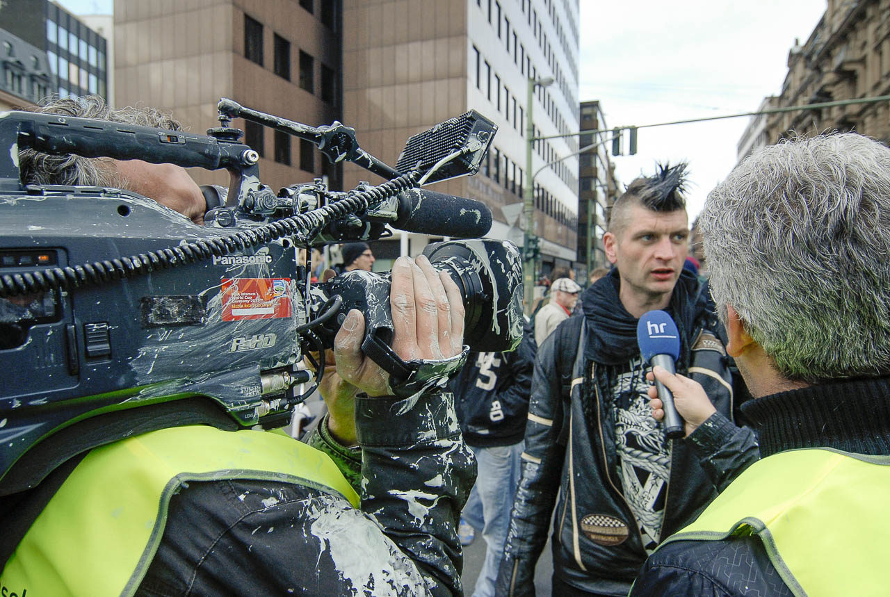 Fotoreportage, Occupy, Frankfurt 2012