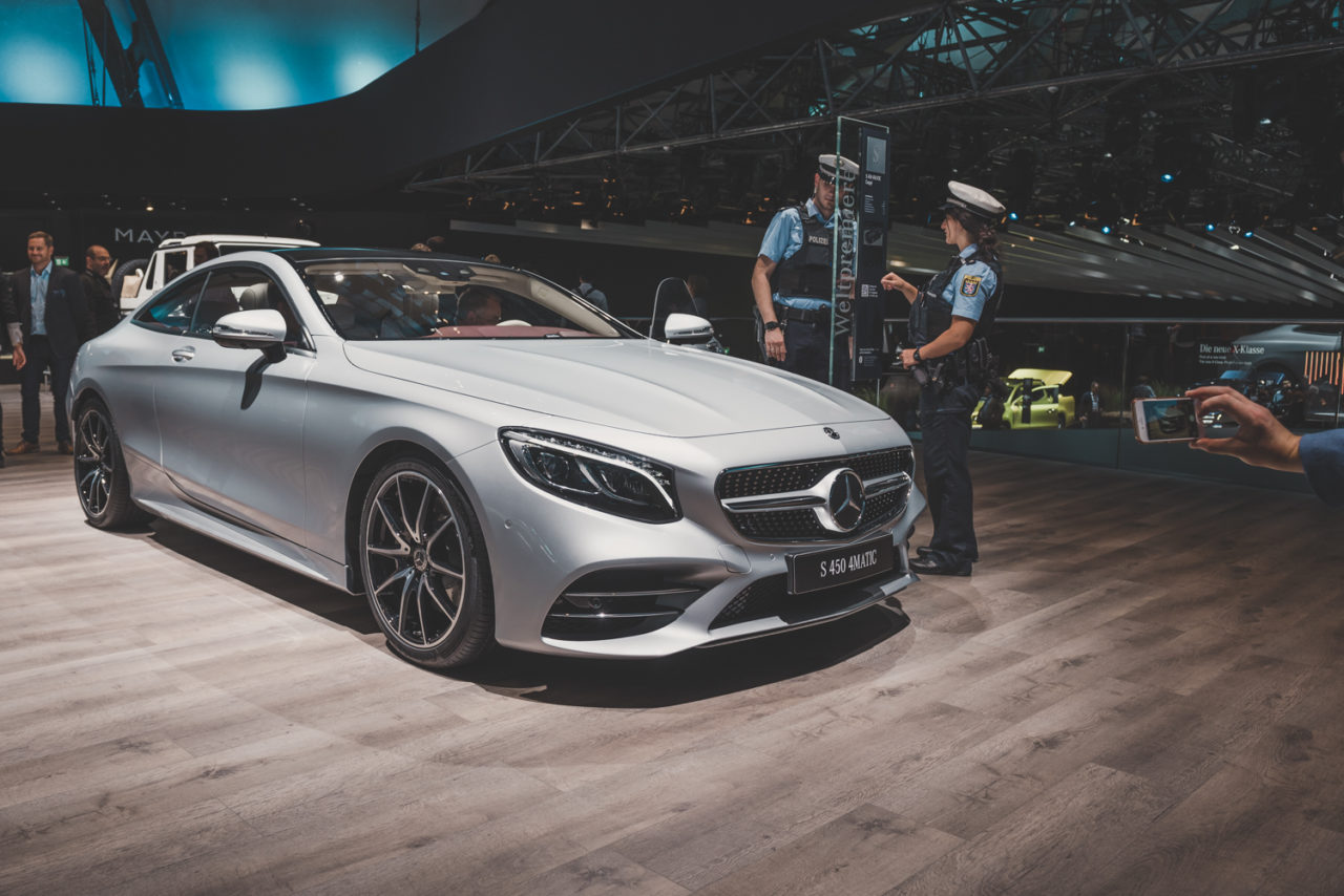 Falschparker auf der IAA