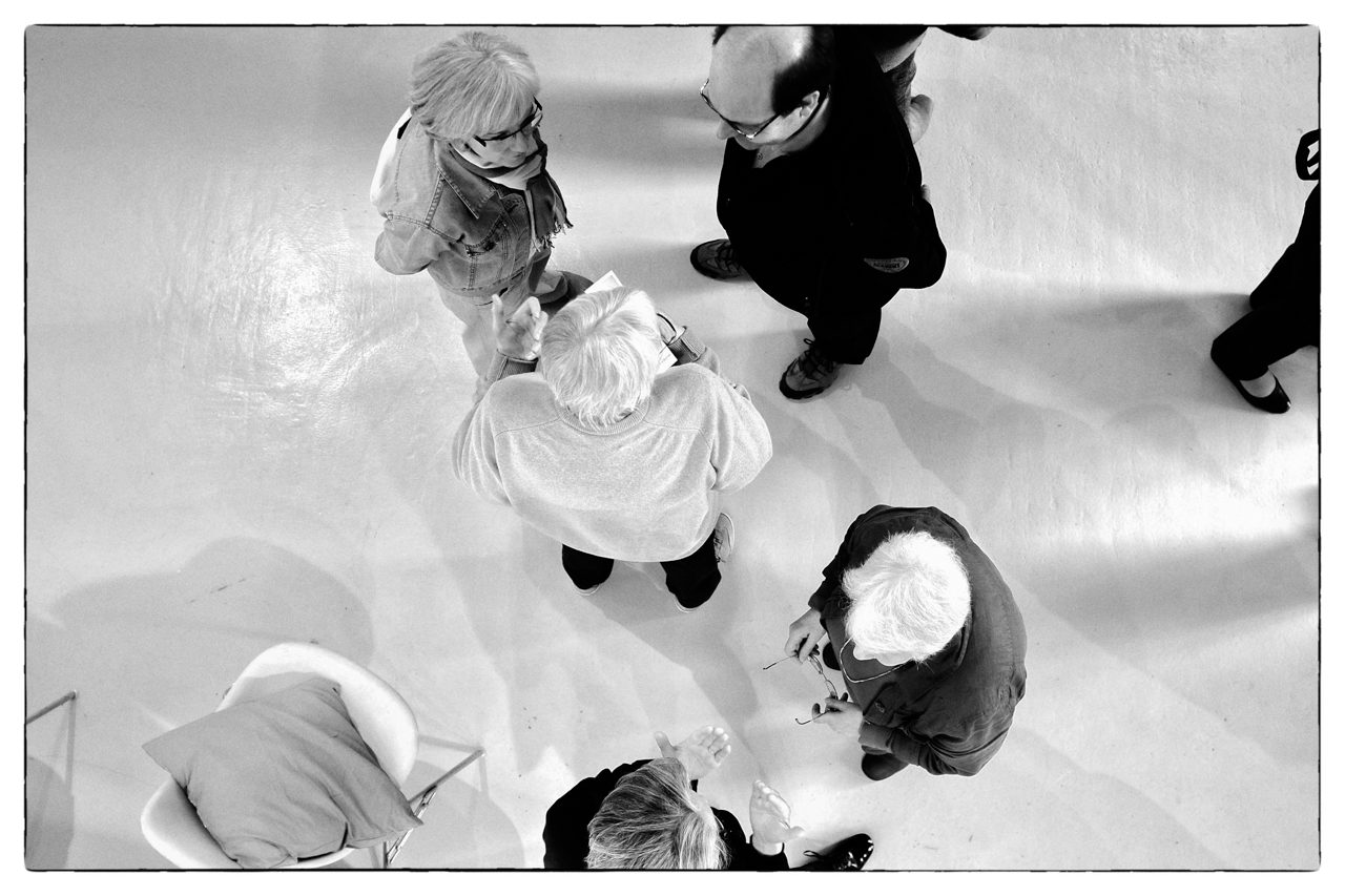 Vernissage in der Galerie Hoffmann