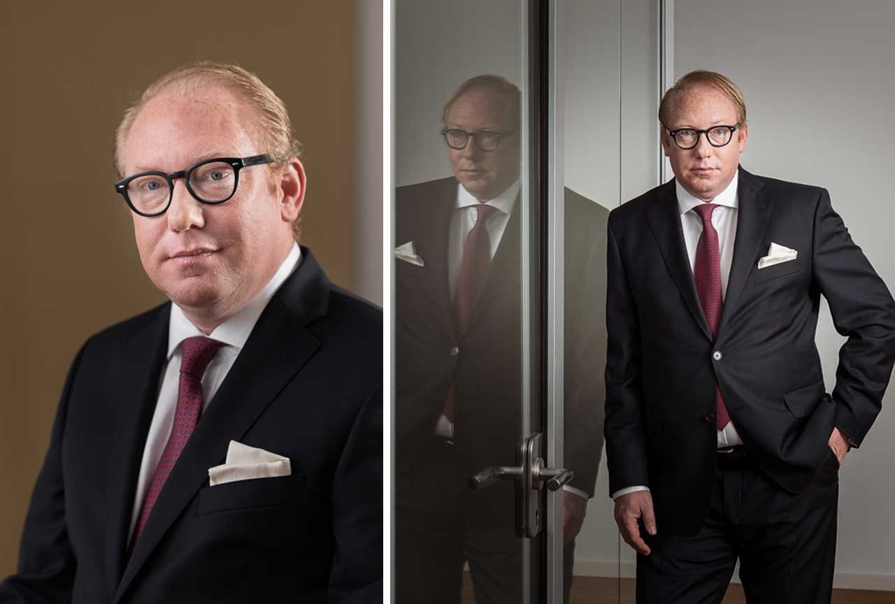 Businessportrait eines Geschäftsführers – Authentisches Portrait eines Geschäftsführers von COUTANDIN, RAUCH & PARTNER in einem professionellen Umfeld. Businessportraits und Corporate-Fotografie